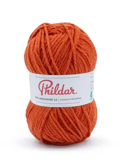 Phildar Phil Imaginaire 3.5 -orange carotte