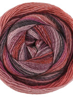Lana Grossa Gomitolo Fumo -513 Lichtroze/roze/fuchsia/licht-donkergrijs/terracotta