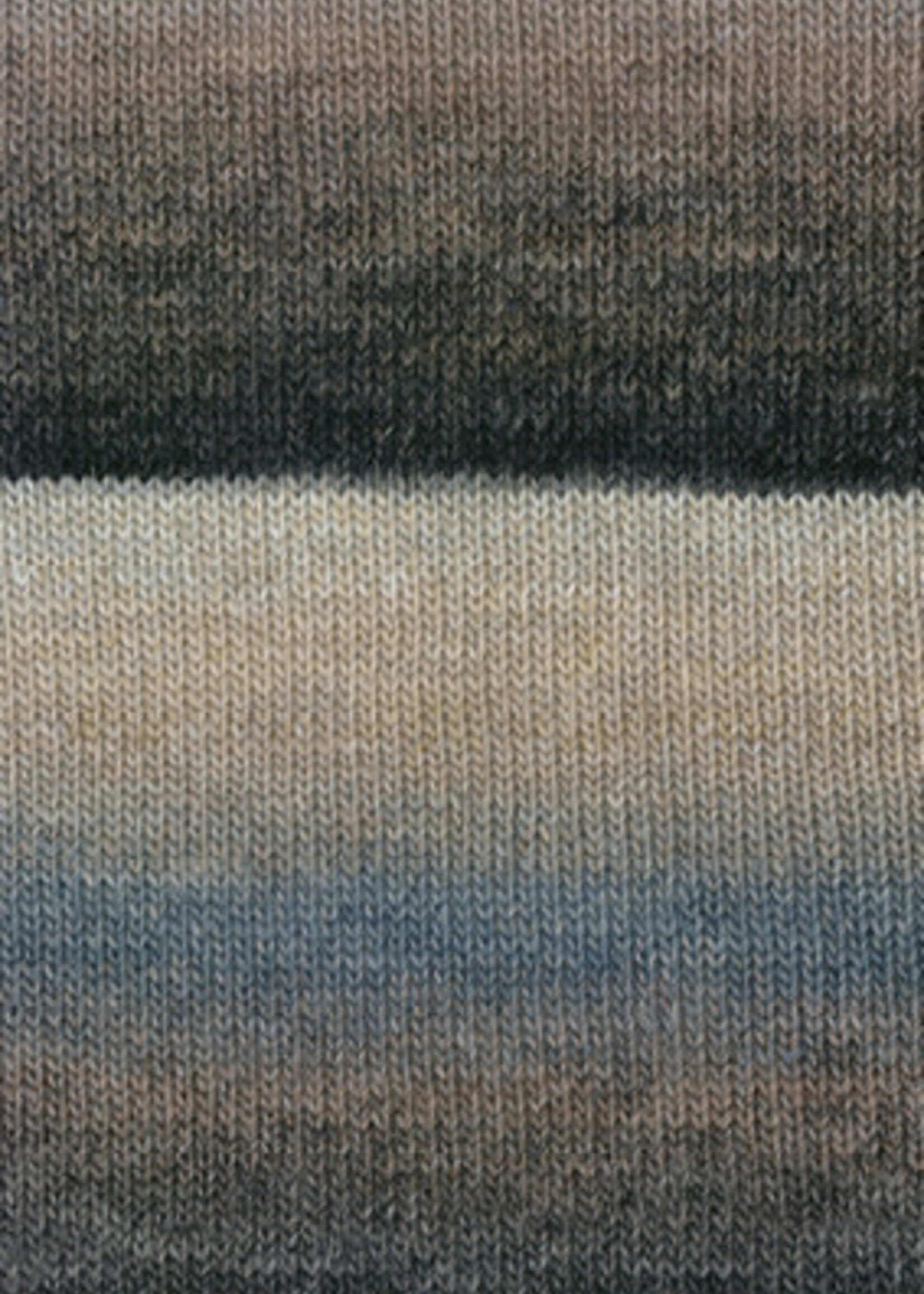 Lana Grossa Gomitolo Fumo -518 Zacht-/licht-/middel-/donkergrijs/antraciet