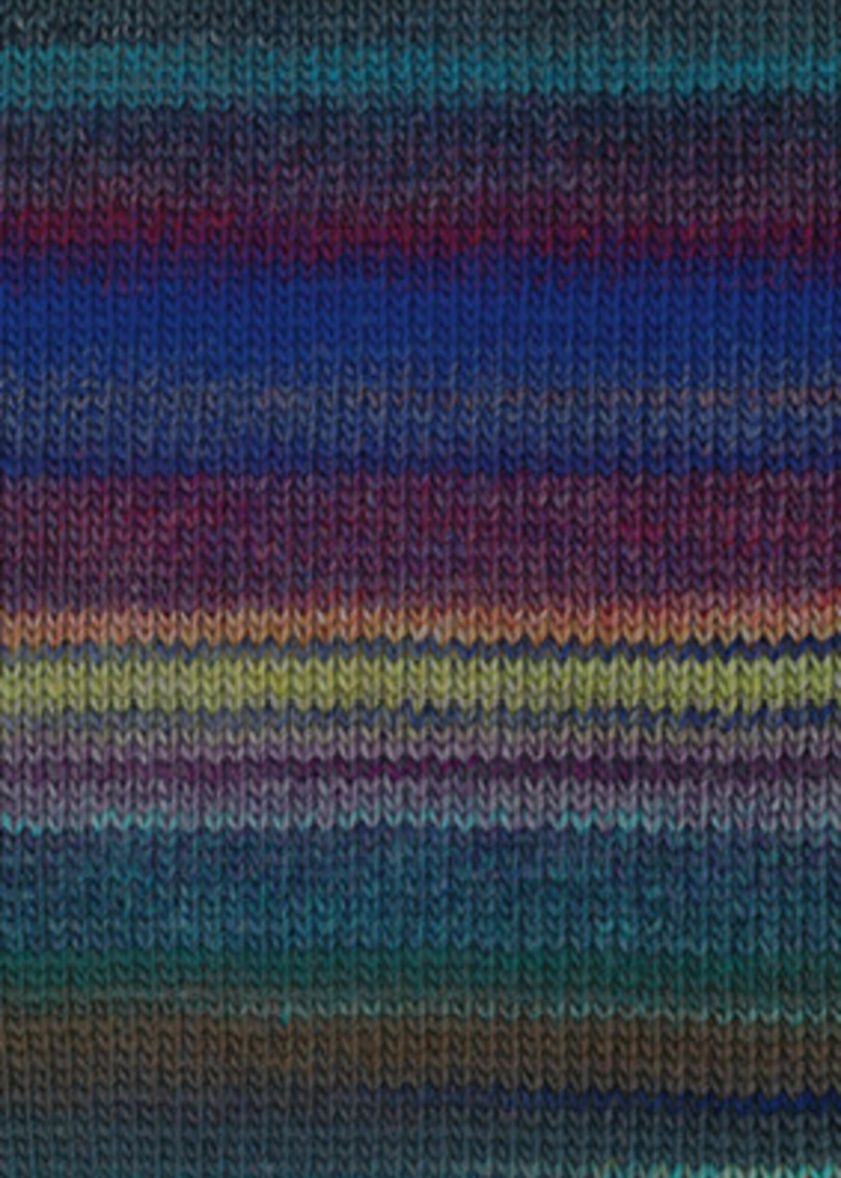 Lana Grossa Gomitolo Intenso -231 Donkergrijs/Donker-/Grijsblauw/Petrol/Rozenhout/Blauwviolet/Grijsgroen