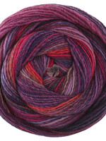 Lana Grossa Gomitolo Intenso -233 Roze/Fuchsia/Rosa/Erika/Grijs-paars/Orchidee/Kobaltblau