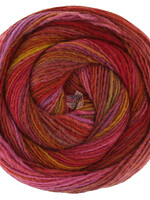 Lana Grossa Gomitolo Intenso -238 Roze/paars/oker/goudgeel/aardbei/terracotta