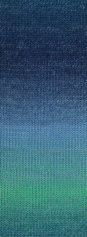 Lana Grossa Gomitolo Versione -456 Donkerpetrol/diepzeegroen/zeegroen/duifblauw