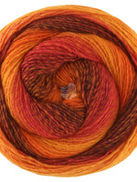 Lana Grossa Gomitolo Versione -457 Terracotta/chocoladebruin/donkerbruin/kleirood/roodoranje/eidooiergeel/oranje