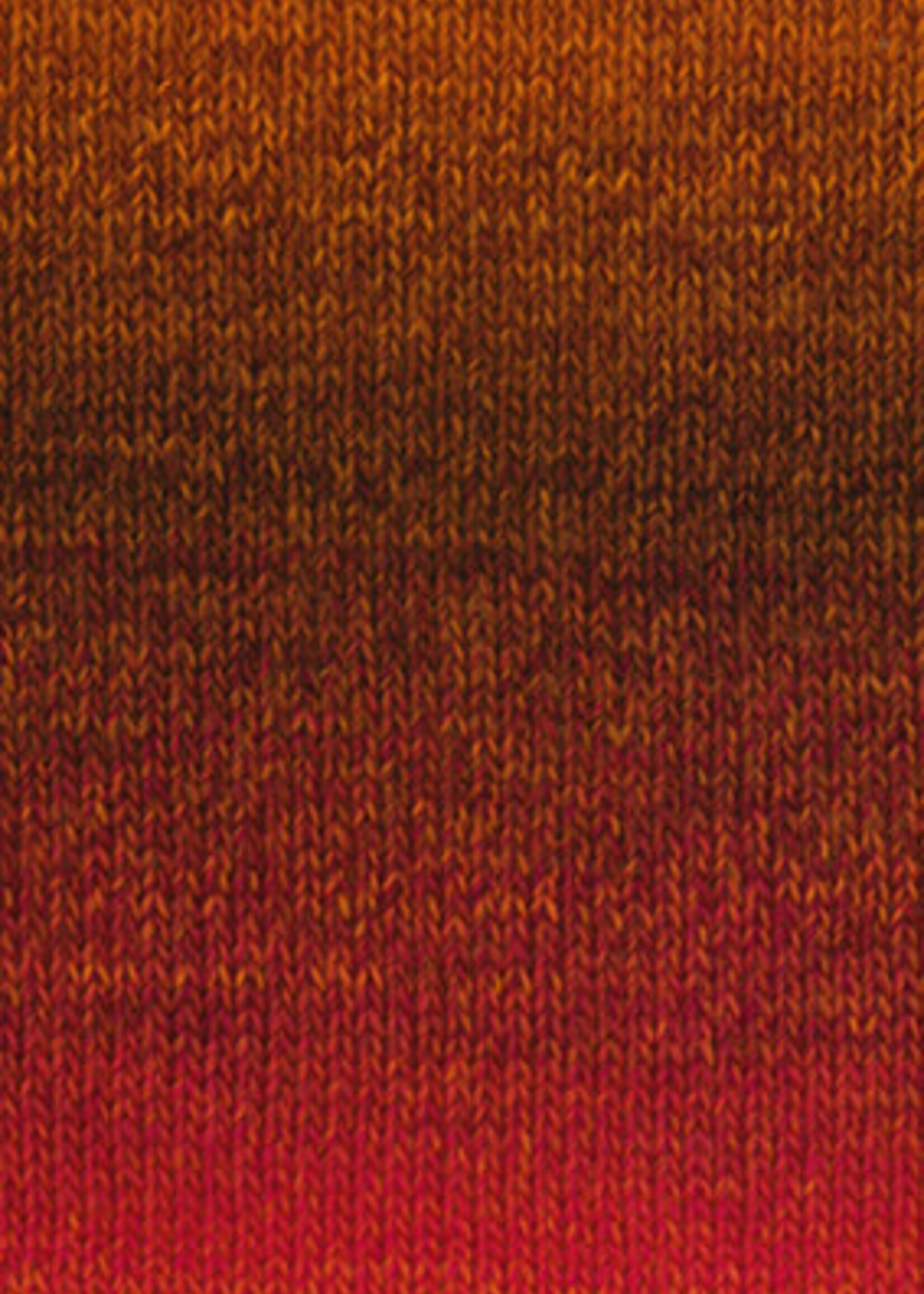 Lana Grossa Gomitolo Versione -457 Terracotta/chocoladebruin/donkerbruin/kleirood/roodoranje/eidooiergeel/oranje