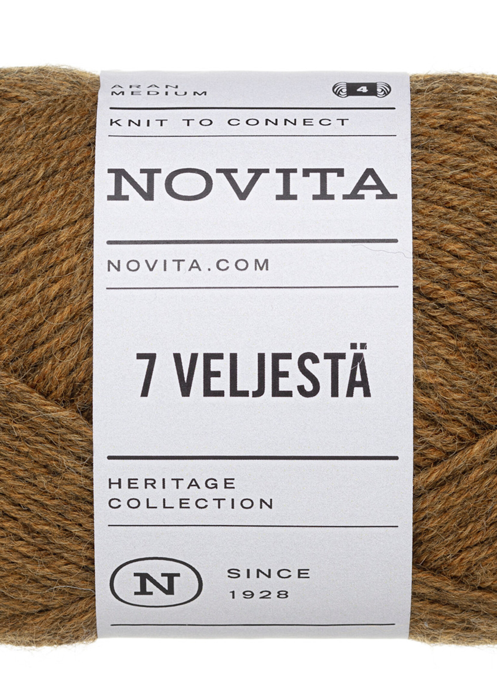 Novita 7 Veljestä 100g -646 copper