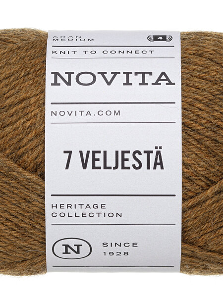 Novita 7 Veljestä 100g -646 copper