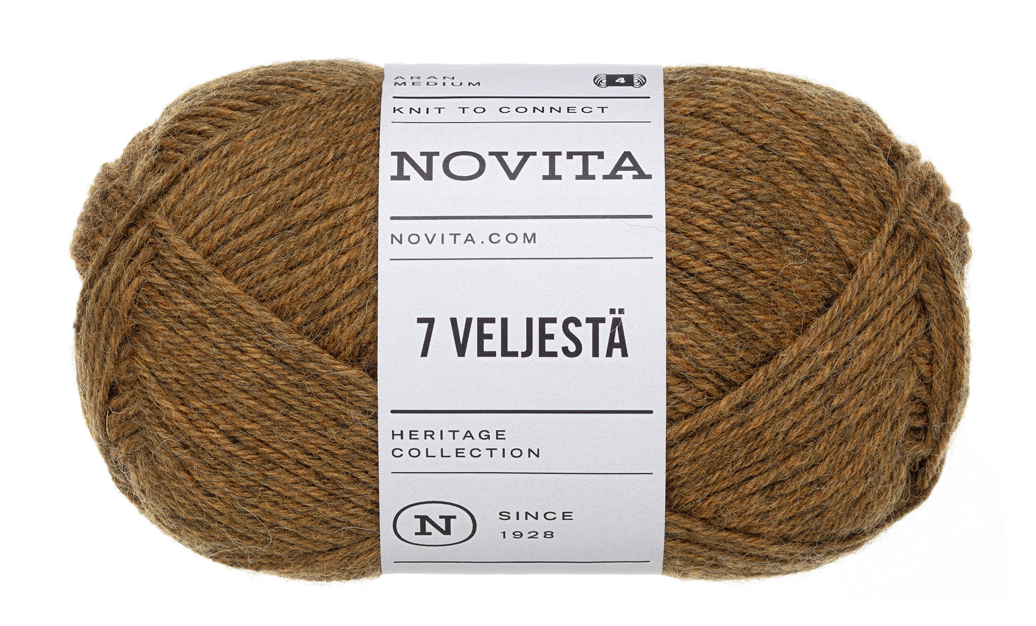 Novita 7 Veljestä 100g -646 copper