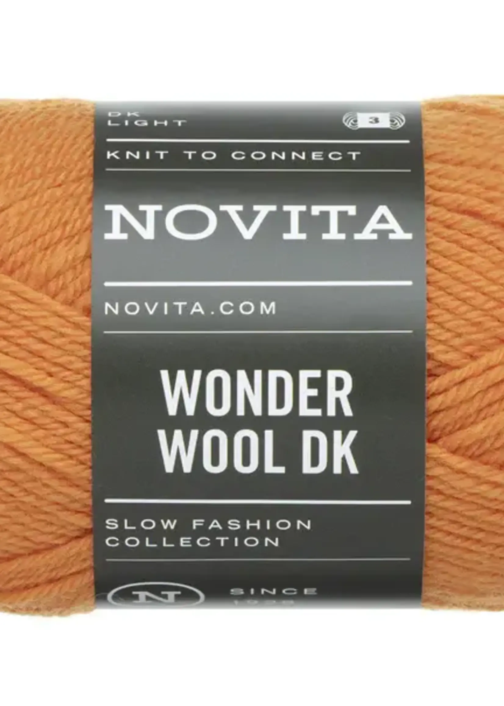 Novita Wonder Wool DK 50g -Novita -278 orange