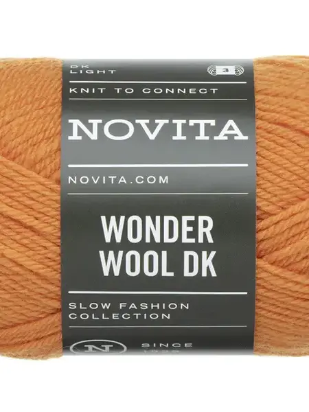 Novita Wonder Wool DK 50g -278 orange