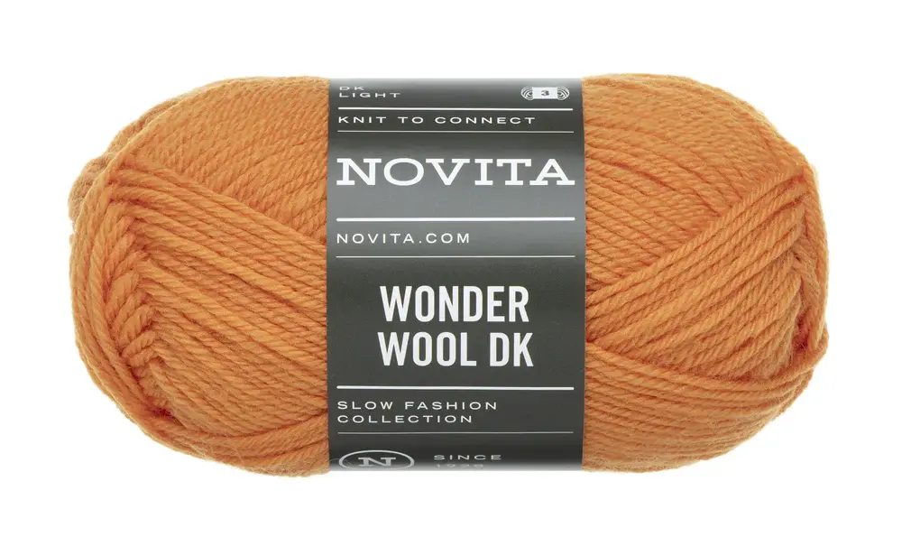 Novita Wonder Wool DK 50g -278 orange