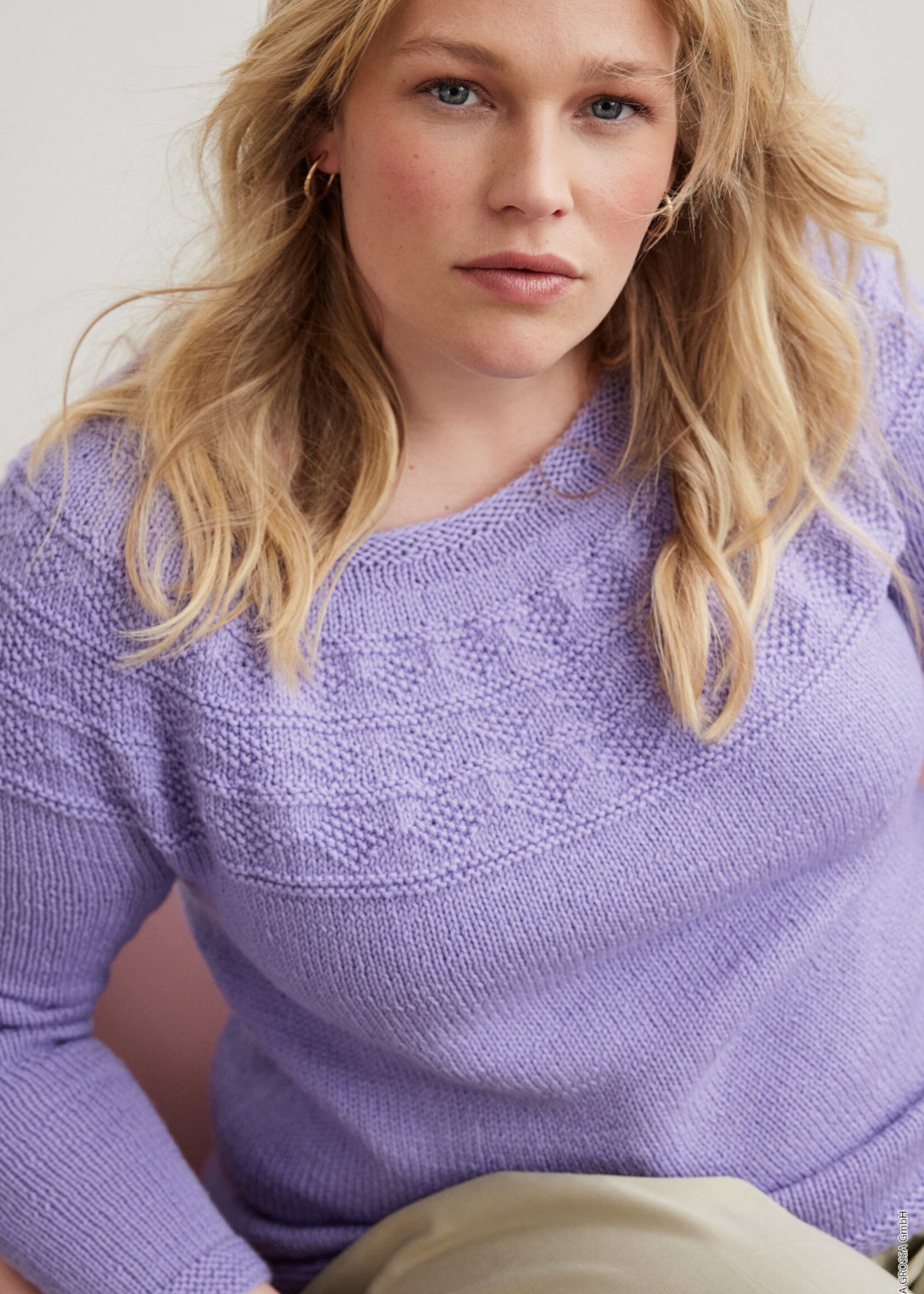 Lana Grossa Trui - Merino Uno - Lana Grossa -01 wit -breipakket