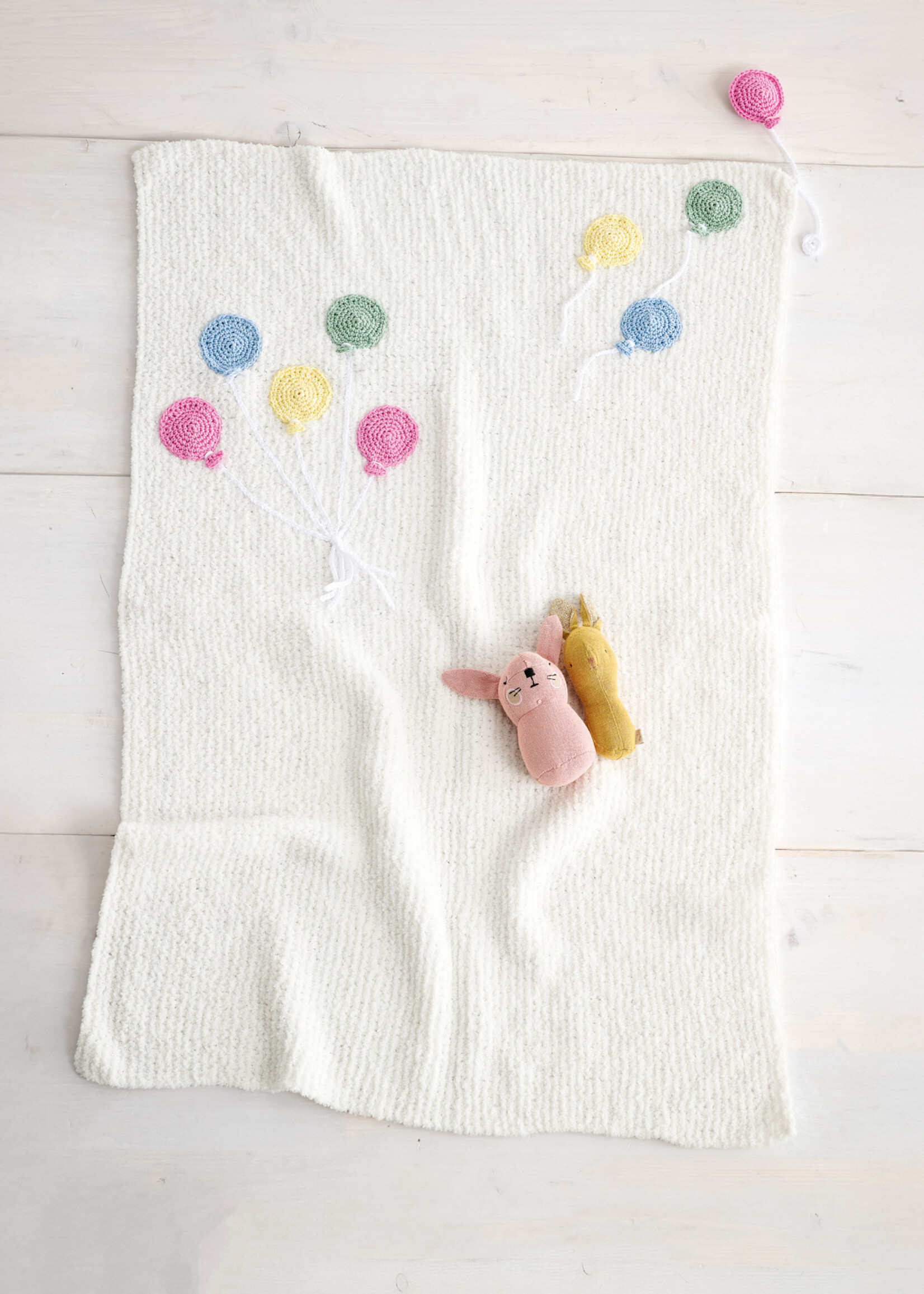 Babydeken Leggerissimo - wit - breipakket