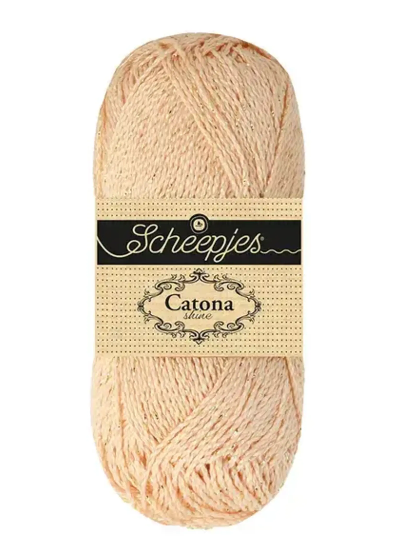 Scheepjes Catona Shine -Scheepjes  - 255-G Shell - Gold