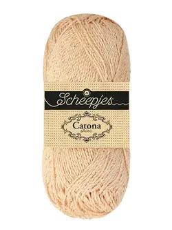 Scheepjes Catona Shine -Scheepjes  - 255-G Shell - Gold