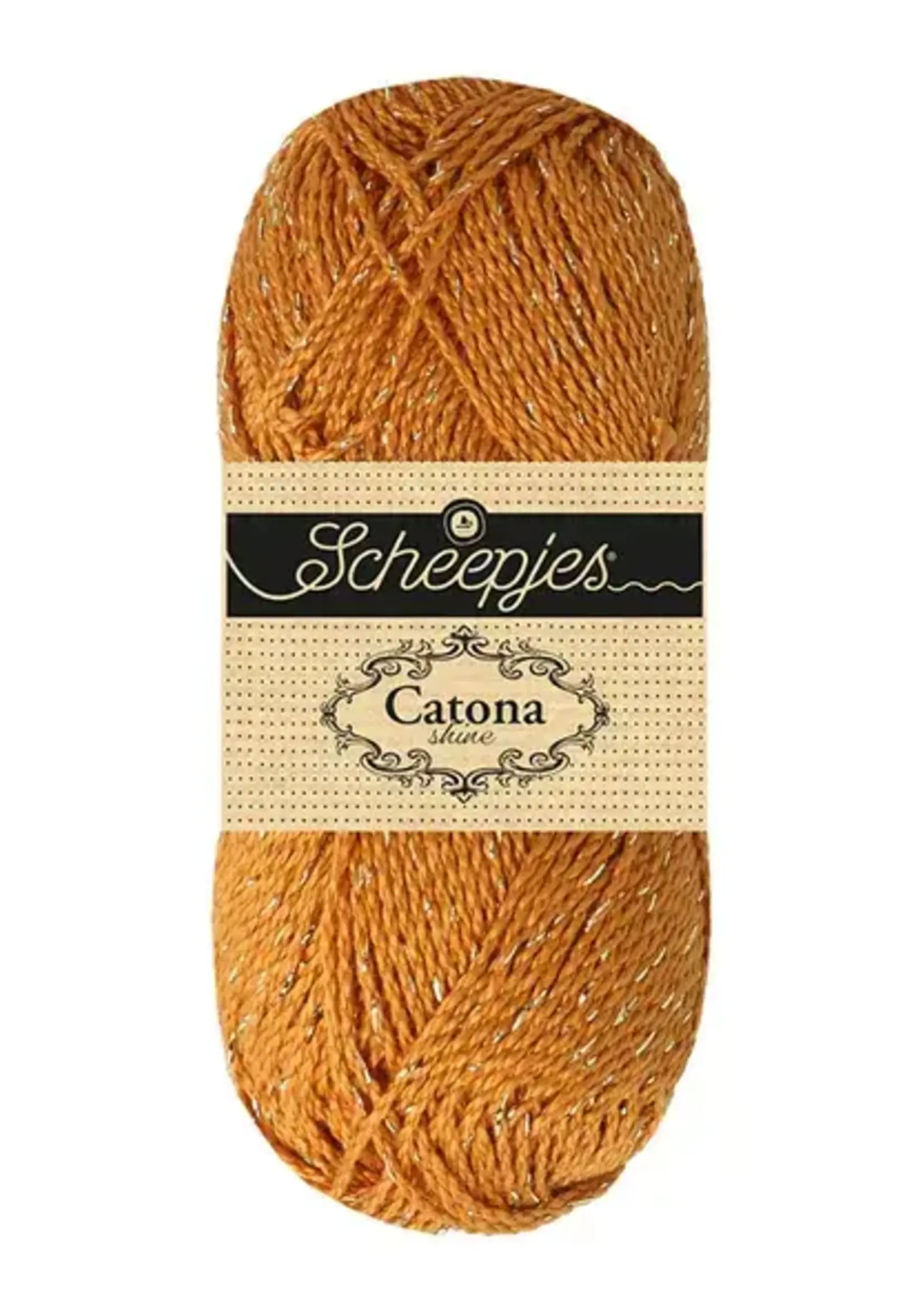 Scheepjes Catona Shine -Scheepjes  - 383-G Ginger Gold - Gold
