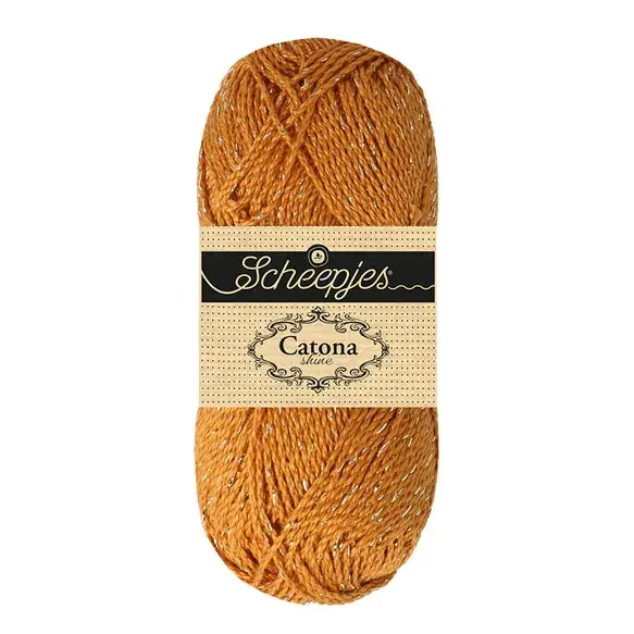 Scheepjes Catona Shine -Scheepjes  - 383-G Ginger Gold - Gold