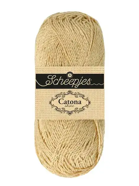 Scheepjes Catona Shine -Scheepjes  - 404-G English Tea - Gold