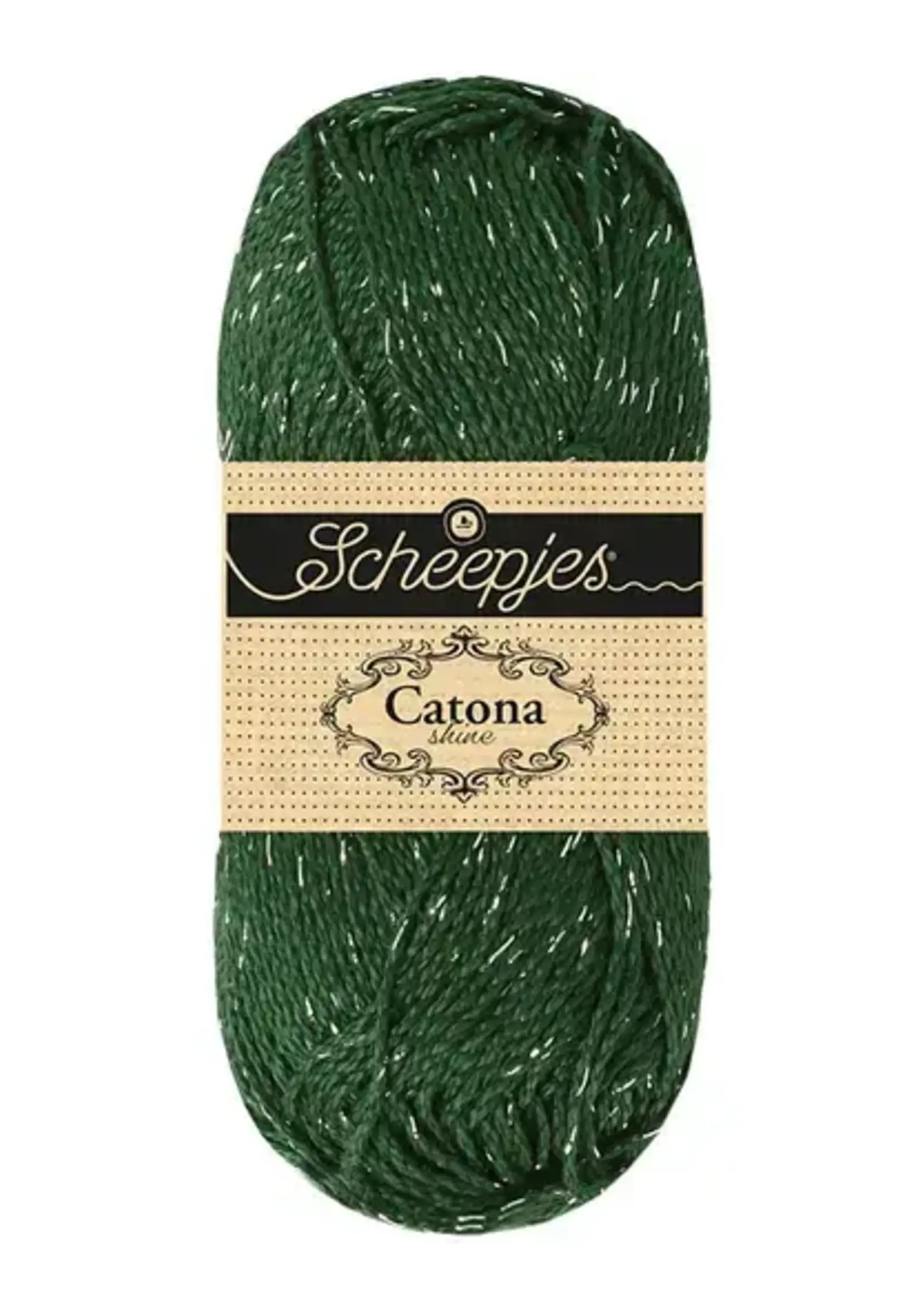 Scheepjes Catona Shine -Scheepjes  - 525-S Fir - Silver