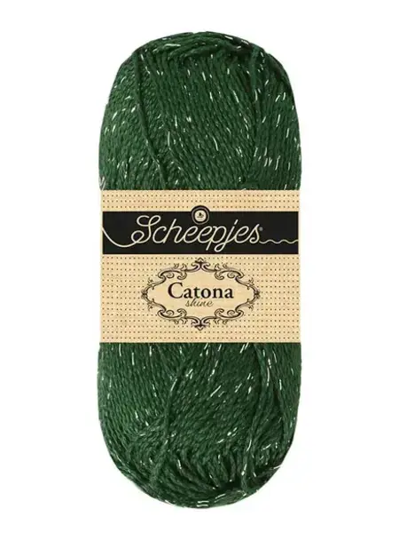 Scheepjes Catona Shine -Scheepjes  - 525-S Fir - Silver