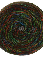 Lana Grossa Meilenweit 100g - Sooty 6224 Hemelblauw/inktblauw/mei/grijs/donkergroen/mosterd/roestrood
