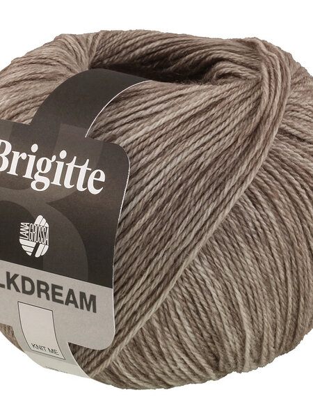 Lana Grossa Brigitte Silkdream -04 grijsbeige