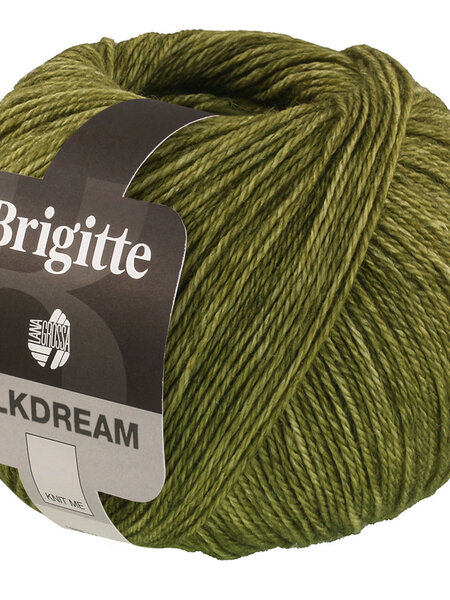 Lana Grossa Brigitte Silkdream -07 olijf