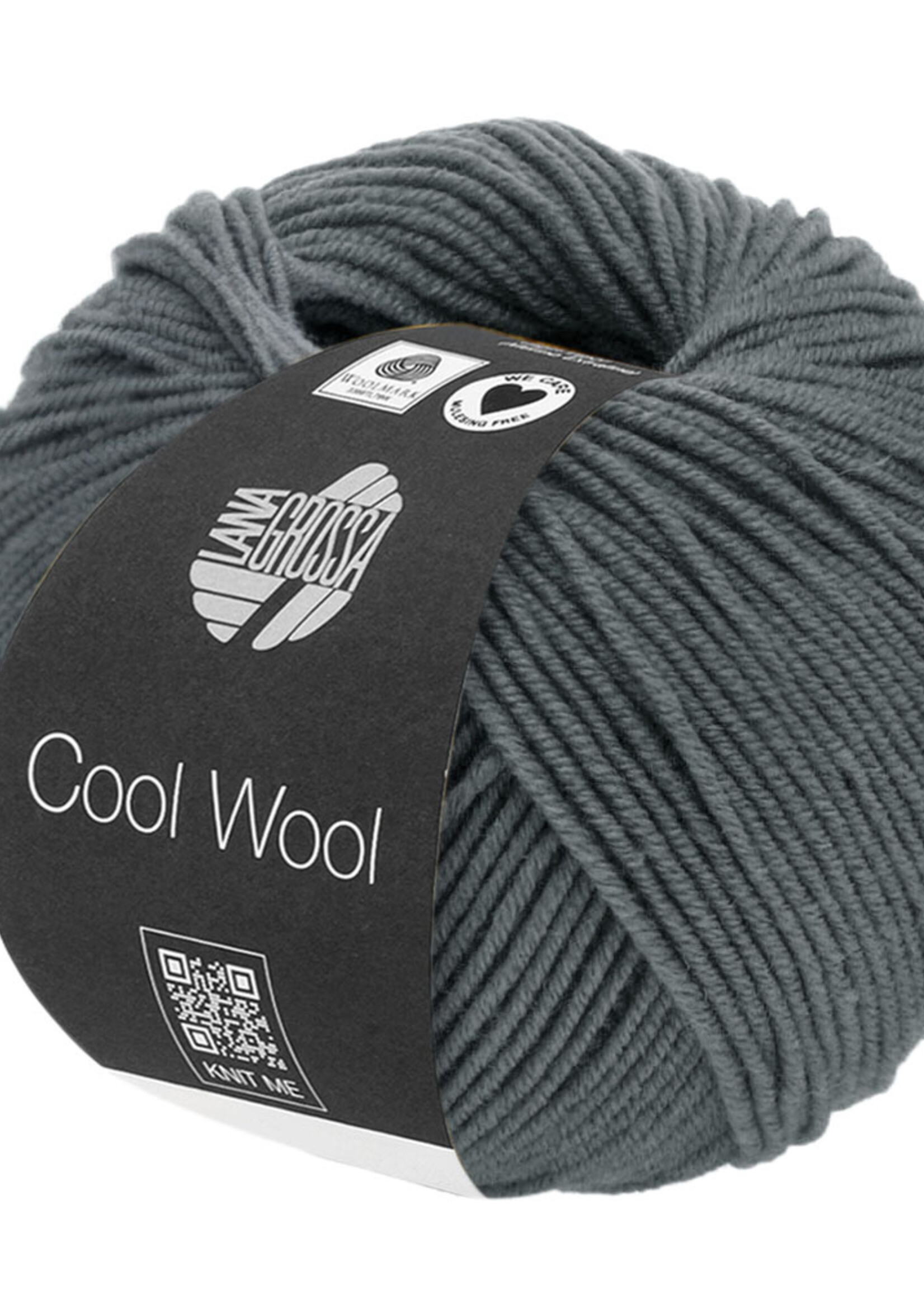 Lana Grossa Cool Wool - Lana Grossa 2064 grijs