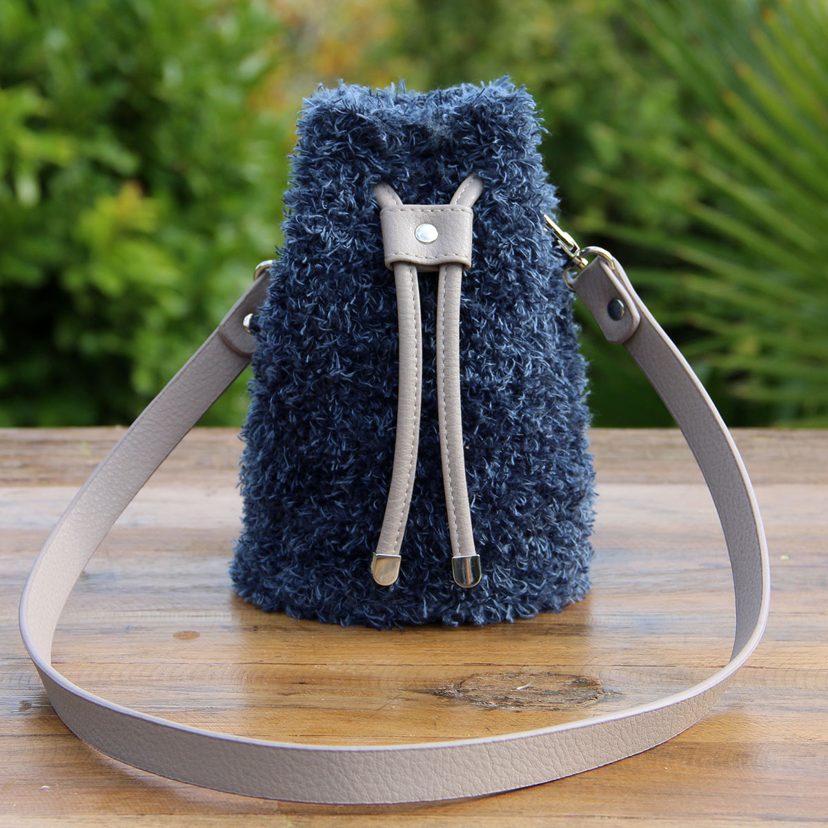 GoHandmade Tasriem 45 cm Zwart/Brons