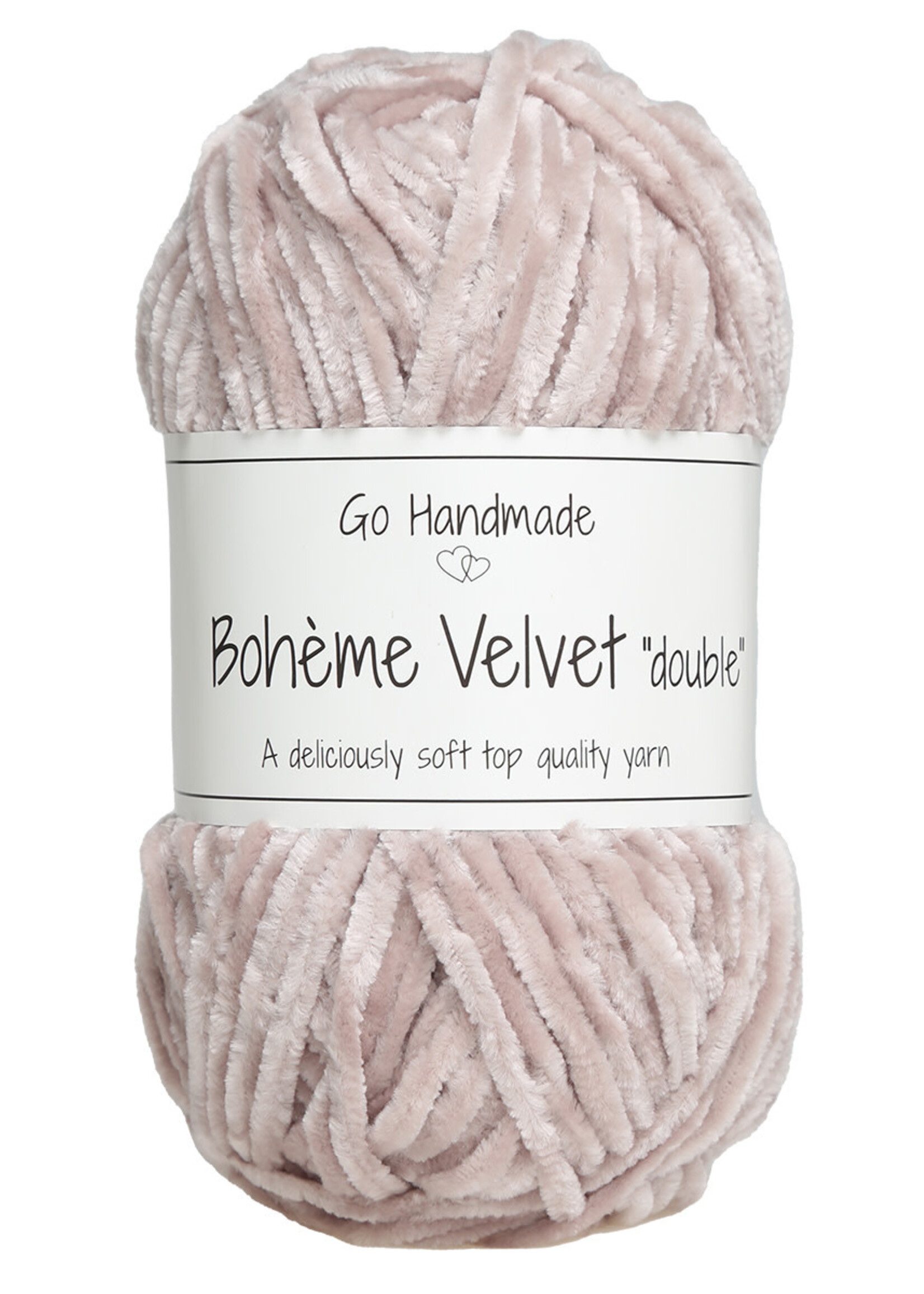 GoHandmade Bohème Velvet "double" -beige