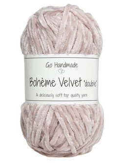 GoHandmade Bohème Velvet "double" -beige