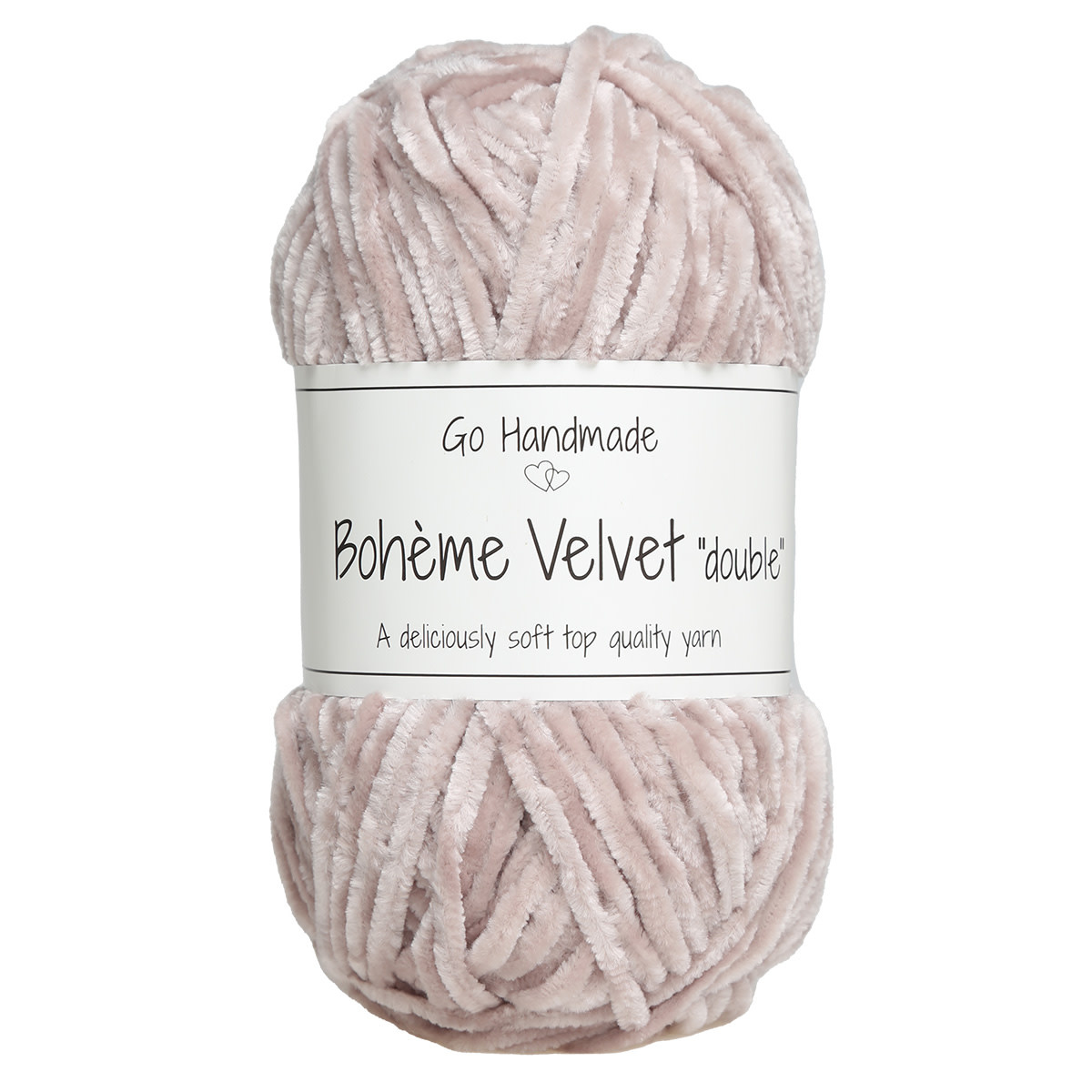 GoHandmade Bohème Velvet "double" -beige