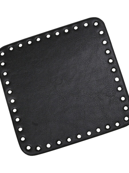 GoHandmade Basis 15 x 15 cm Zwart  handtas/mand