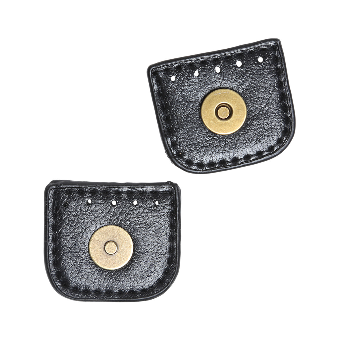 GoHandmade Magnetisch knoop slot 4cm Zwart/Brons