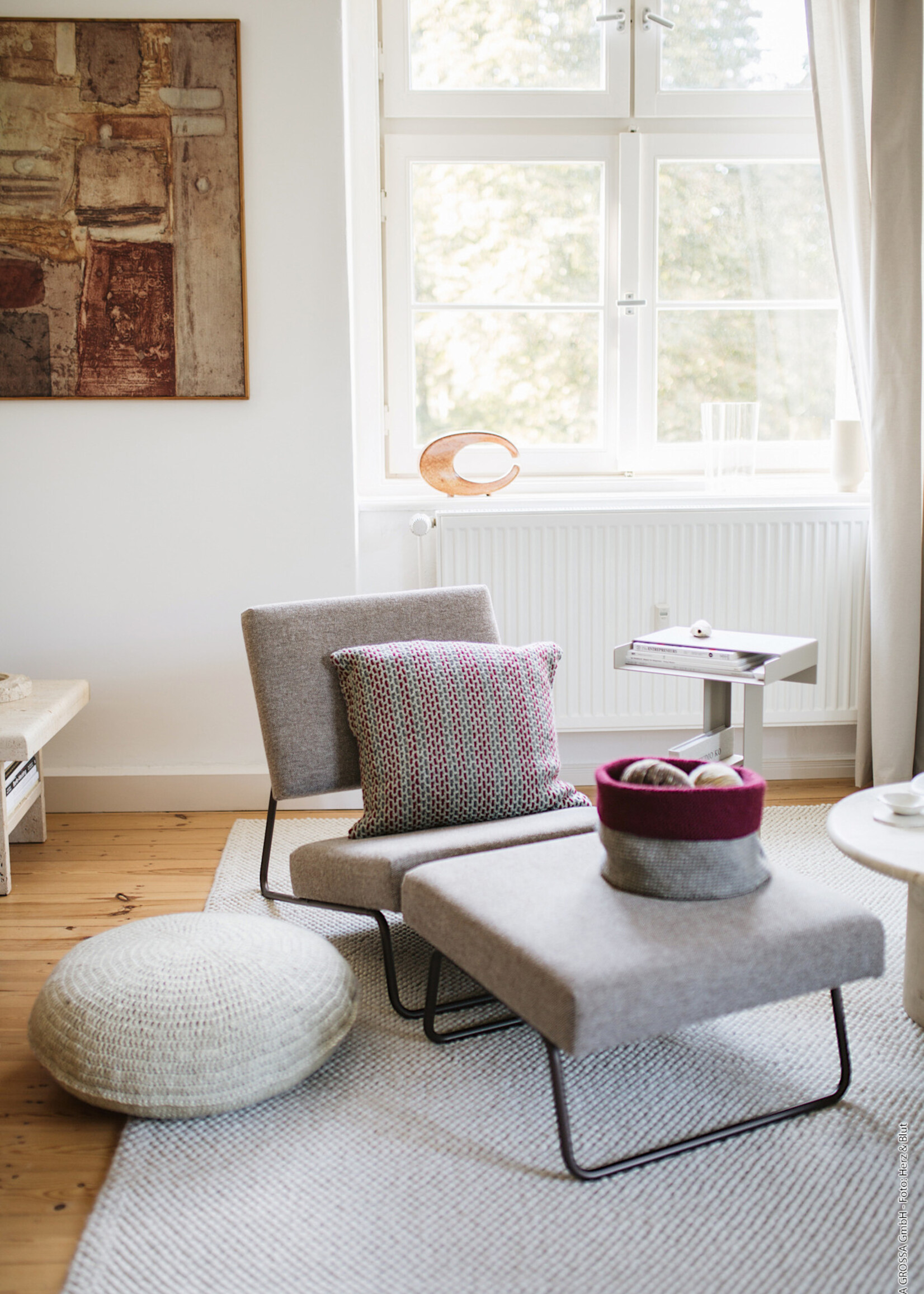 Kussen in rasterpatroon haken - workshop