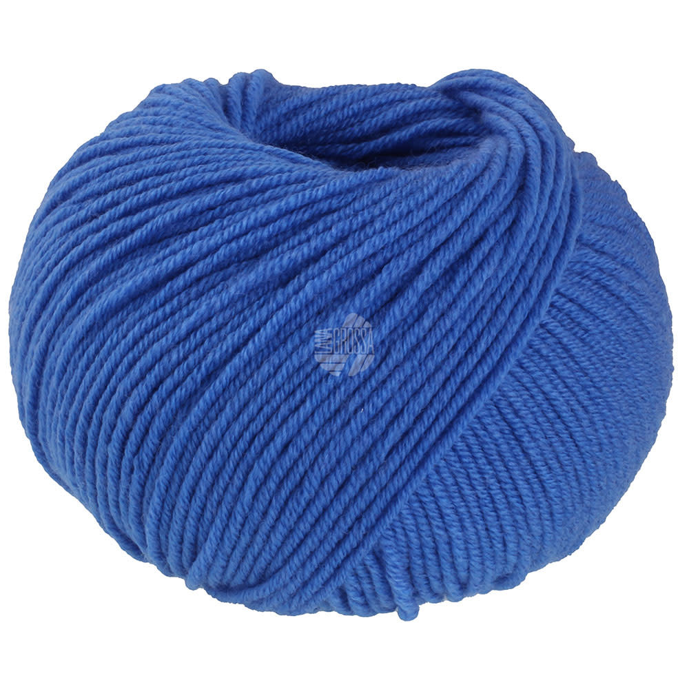 Lana Grossa Merino Soft -07 blauw