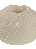 Lana Grossa Merino Soft -01 ecru