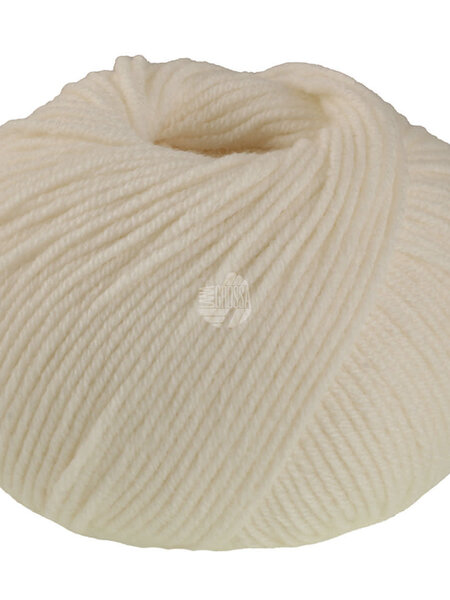 Lana Grossa Merino Soft -01 ecru