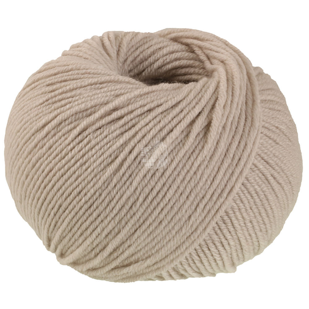 Lana Grossa Merino Soft -02 grijsbeige