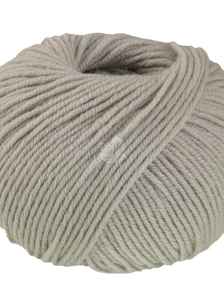 Lana Grossa Merino Soft -09 lichtgrijs