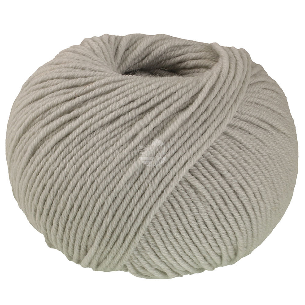 Lana Grossa Merino Soft -09 lichtgrijs