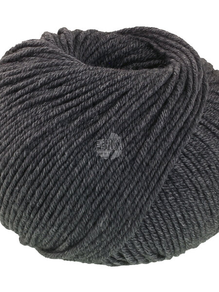Lana Grossa Merino Soft -10 donkergrijs
