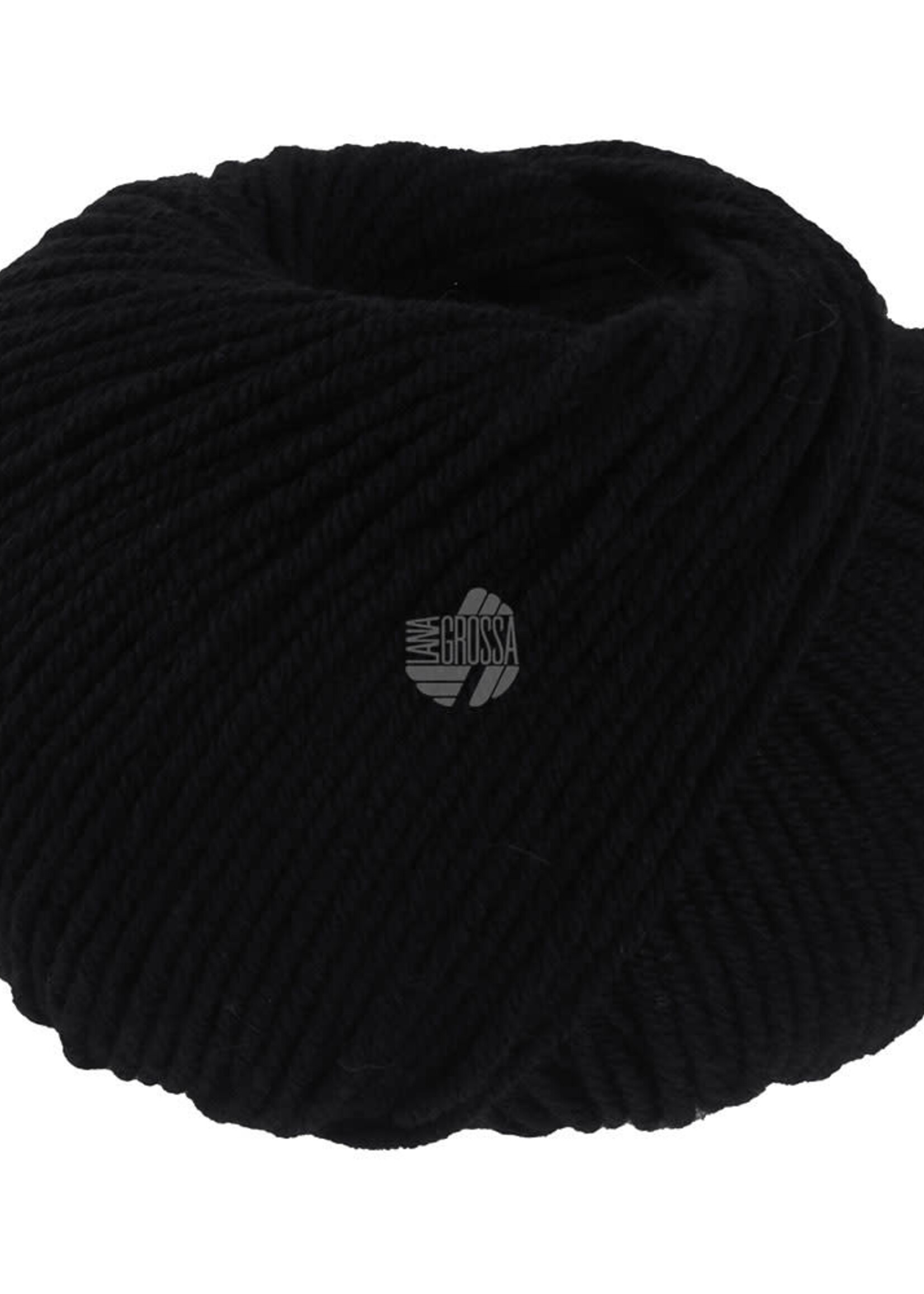 Lana Grossa Merino Soft -Lana Grossa -20 zwart