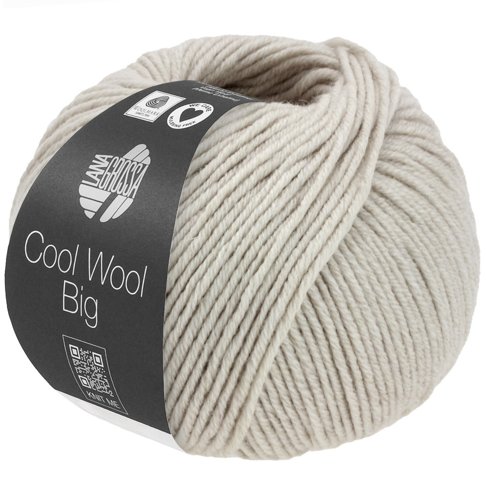 Lana Grossa Cool Wool Big -1691 grege gemêleerd
