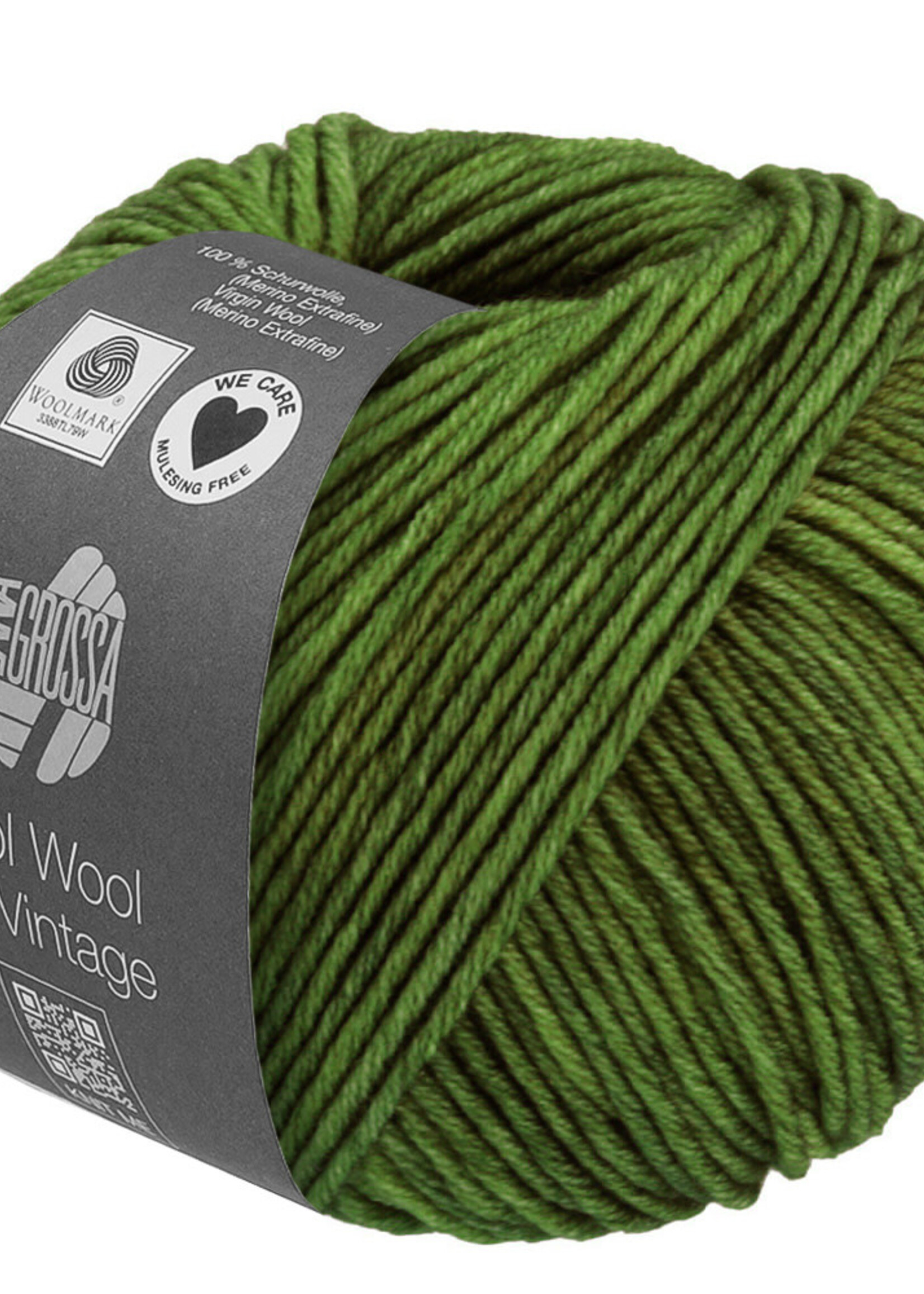 Lana Grossa Cool Wool Big Vintage - Lana Grossa 7192 grasgroen