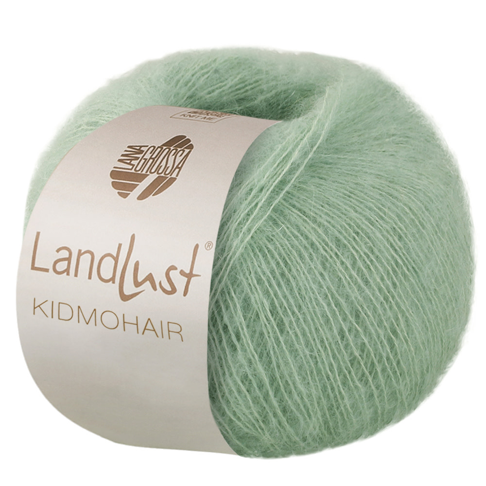 Lana Grossa Landlust Kidmohair -06 mintgroen