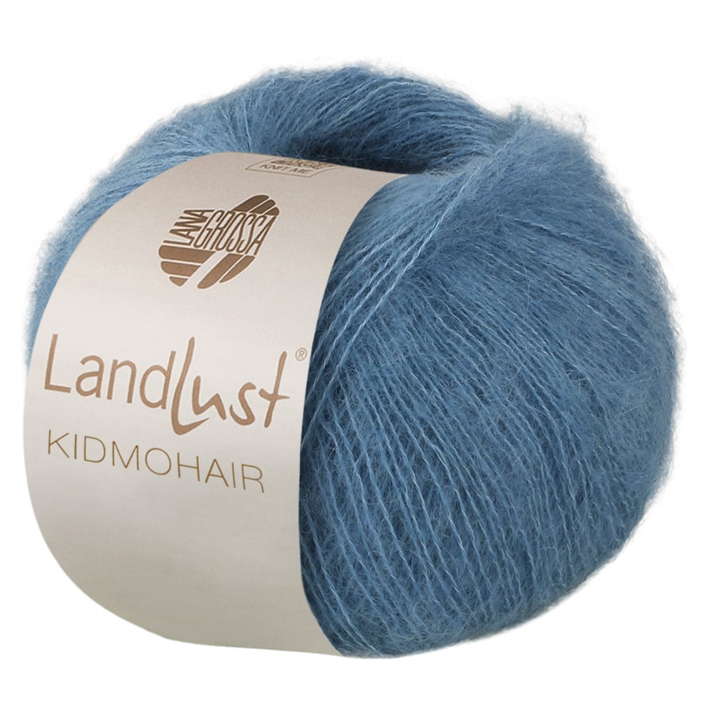 Lana Grossa Landlust Kidmohair -09 duifblauw