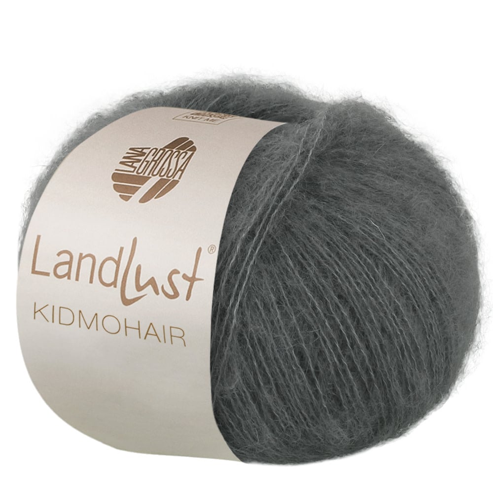 Lana Grossa Landlust Kidmohair -18 donker grijs