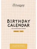 Scheepjes Scheepjes Verjaardagskalender NL-EN