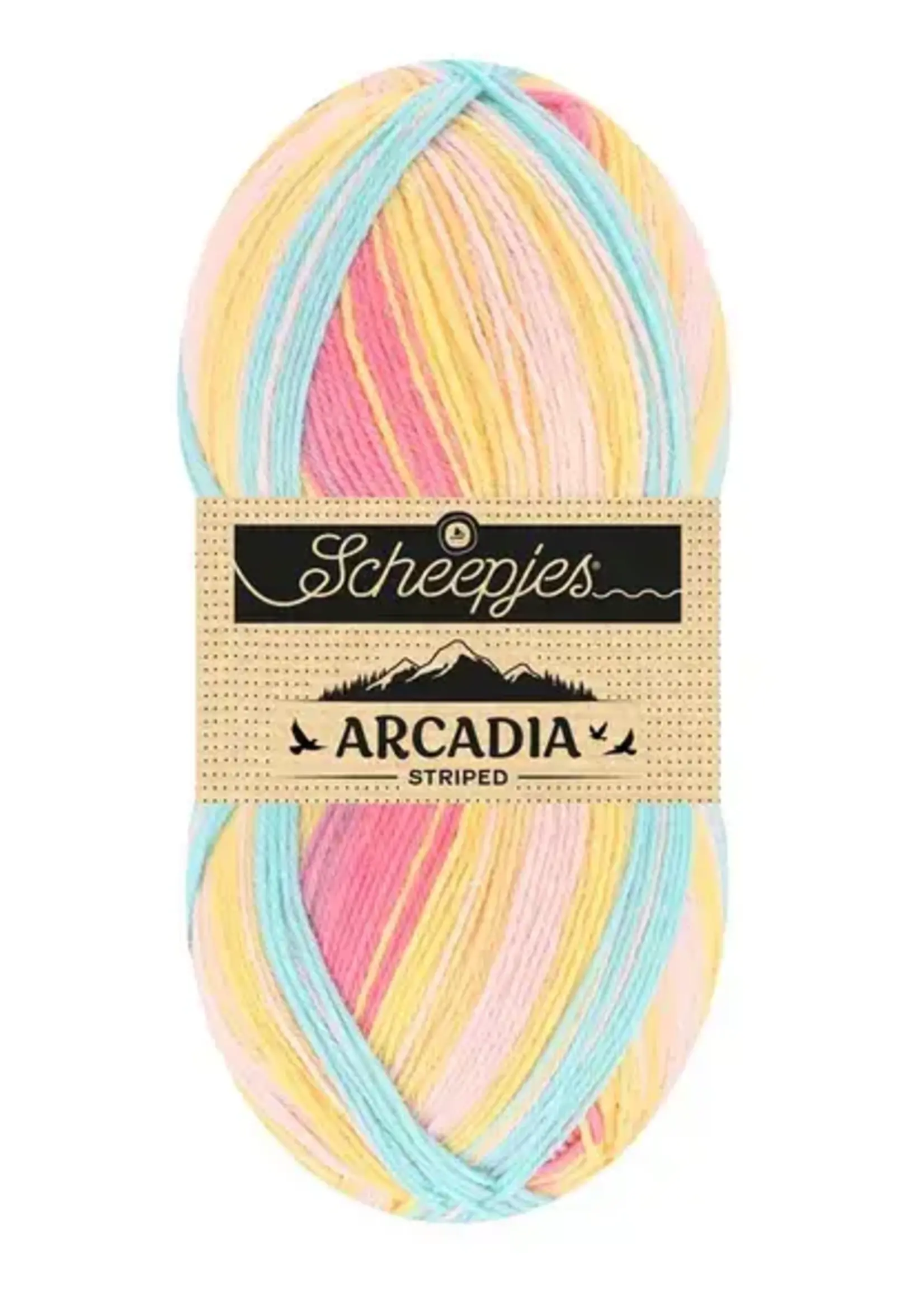 Scheepjes Scheepjes Arcadia Striped - 916 Wildflower